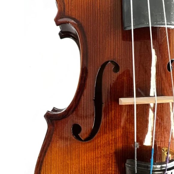Flame Solid Maple And Spruce Professional Violin instrument 4/4 - Picture 4 of 5